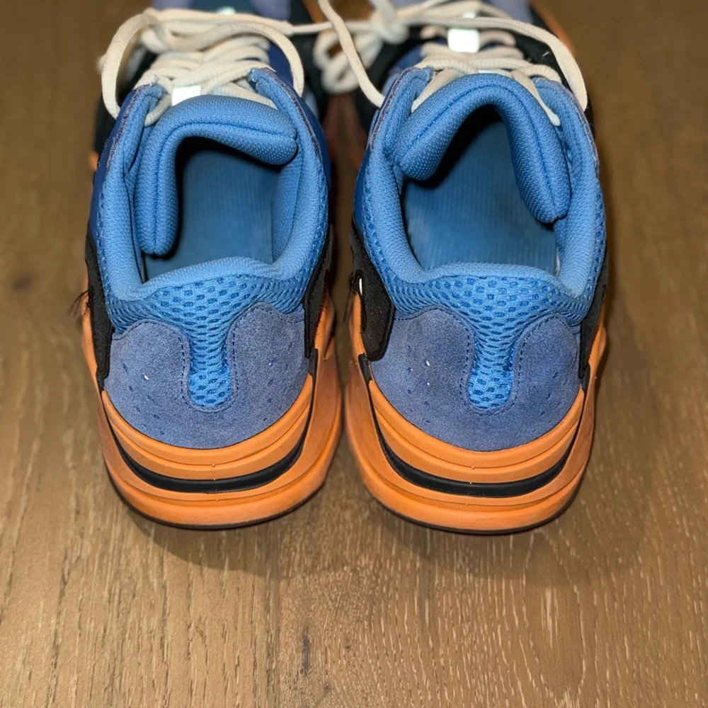 adidas Yeezy Boost 700 Bright Blue Men's Sneakers‎ Mesh Reflective 2021 GZ0541
